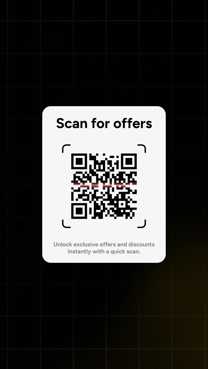 QR Code 3 - After Effects template preview image