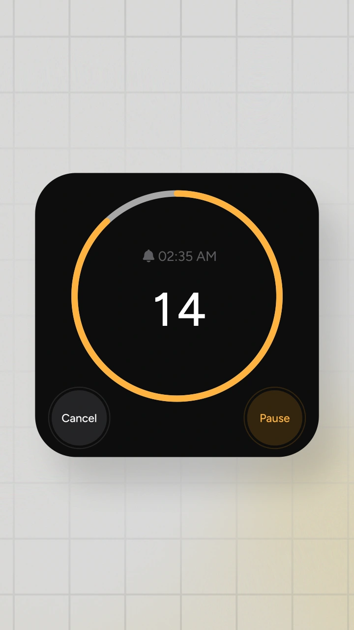 IOS Digital Timer - After Effects template preview image