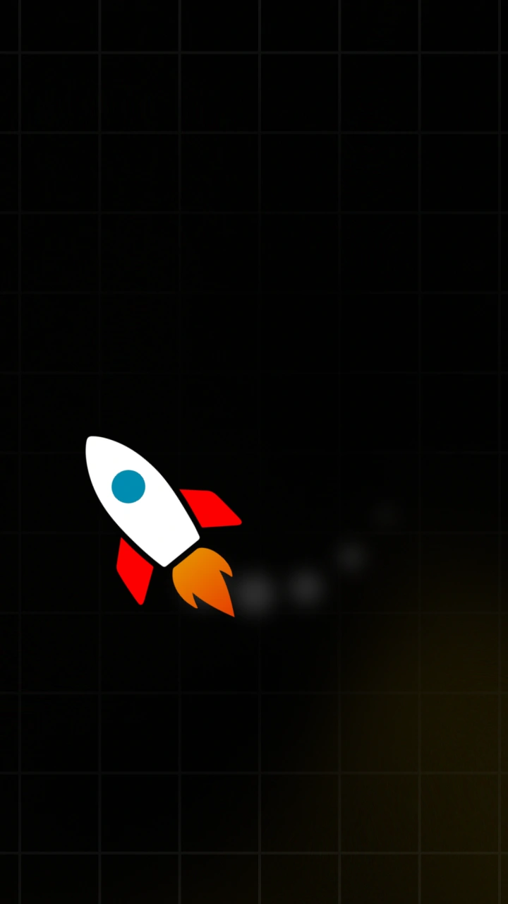 Circular Rocket Loading - After Effects template preview image