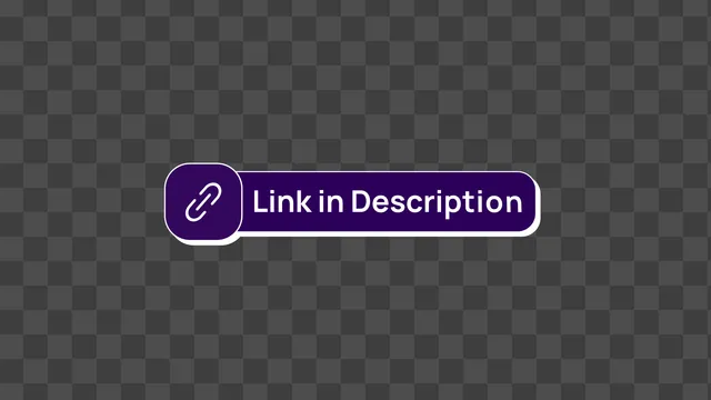 Purple Chain Badge Description Pill - Drag and Drop template preview image