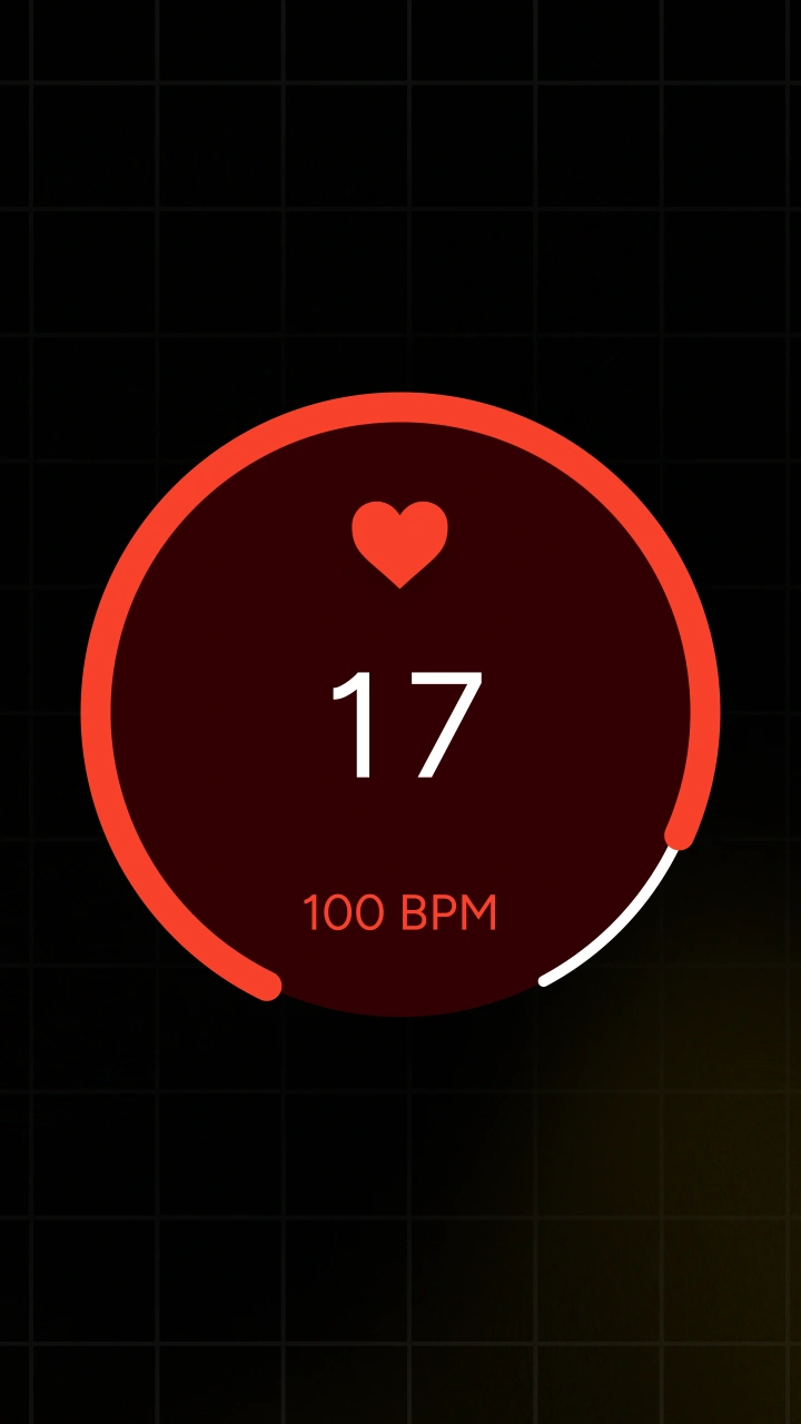 Heartbeat Pulse Timer - After Effects template preview image