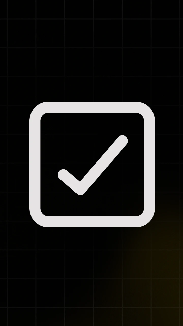 Looped Check Mark - After Effects template preview image