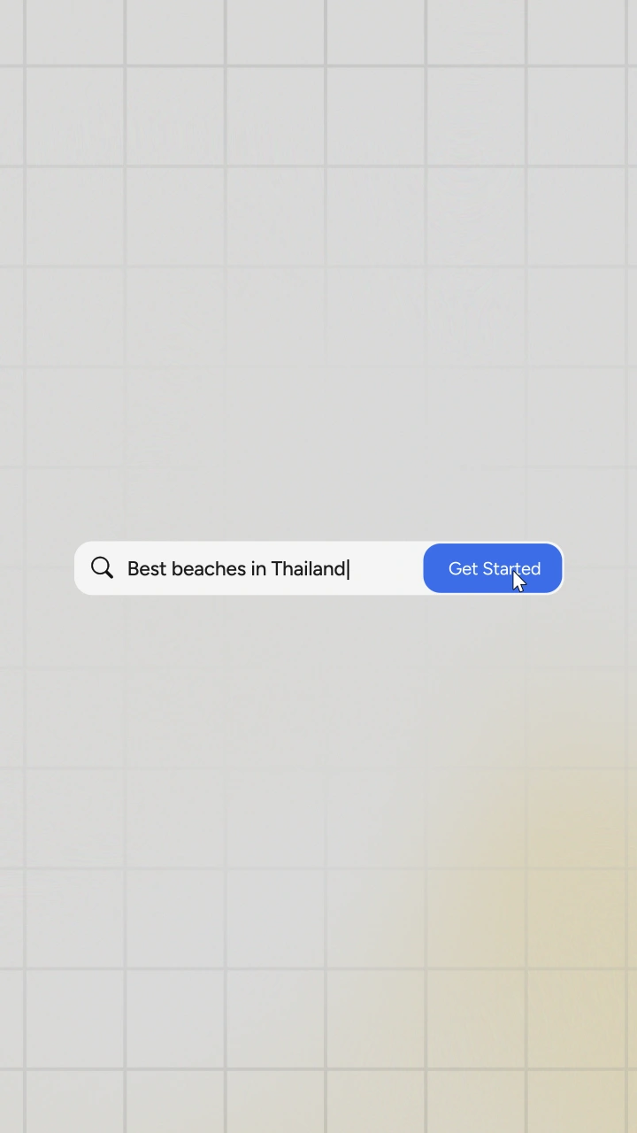 Search Bar with CTA button Click 2 - After Effects template preview image