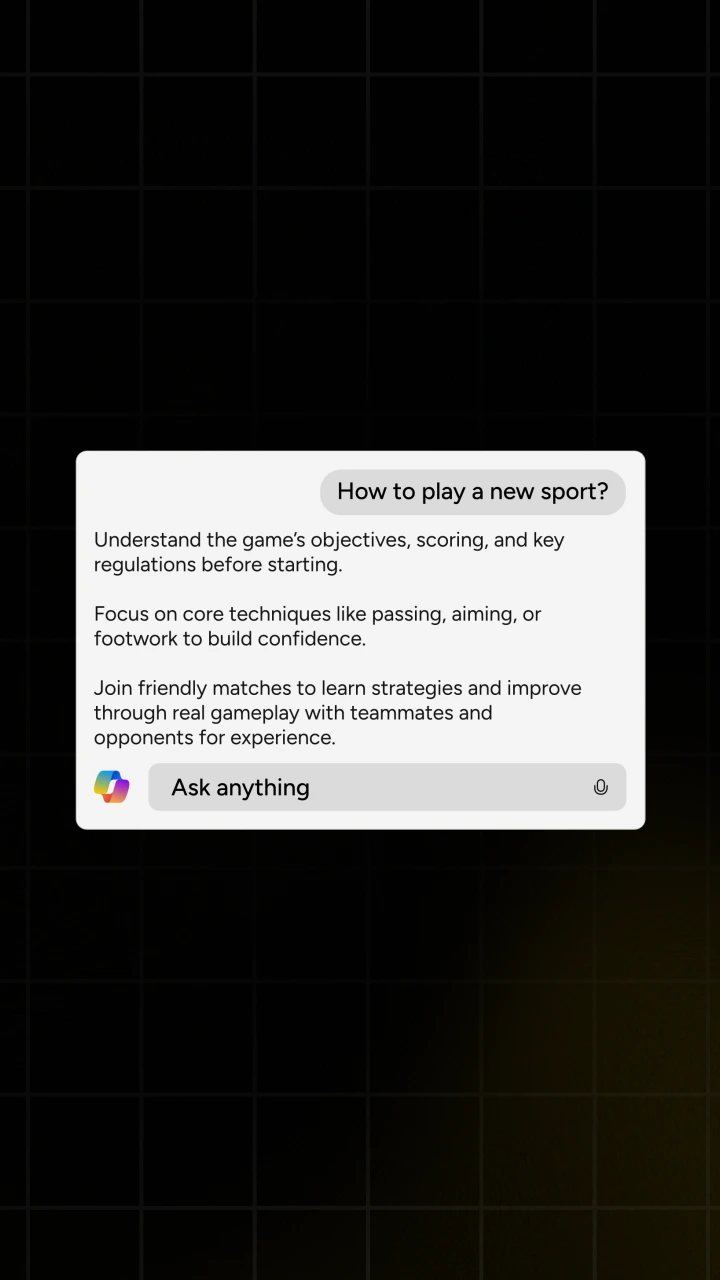 Copilot Typing Question and Answer 3 - After Effects template preview image