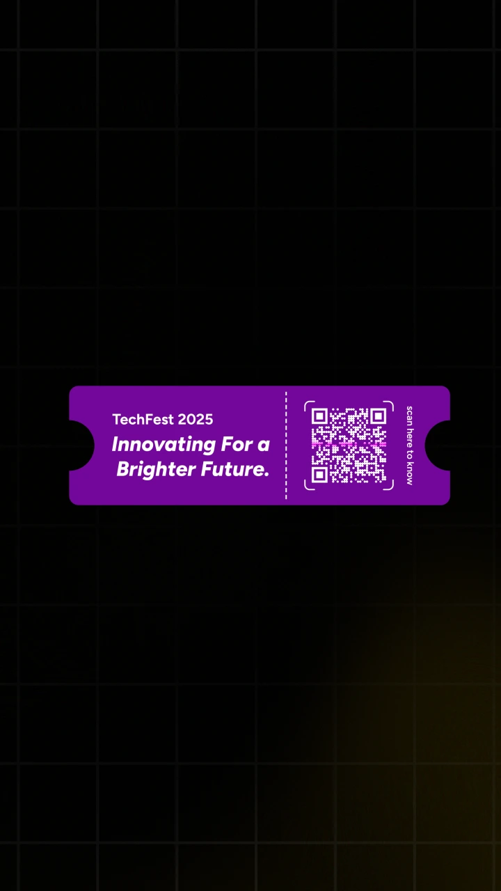 Ticket Details with QR Code - After Effects template preview image