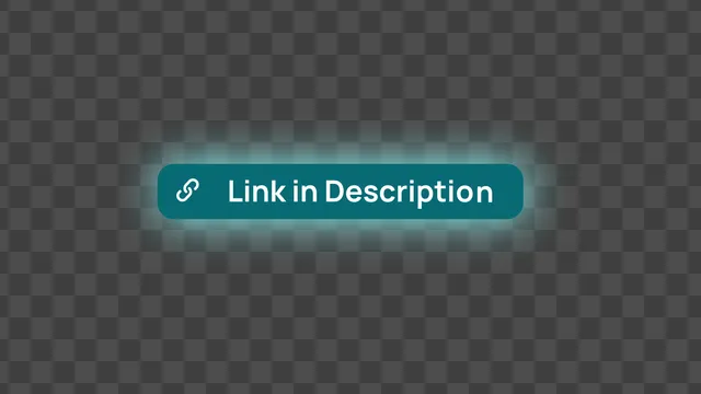 Teal Glow Description Pill - Drag and Drop template preview image