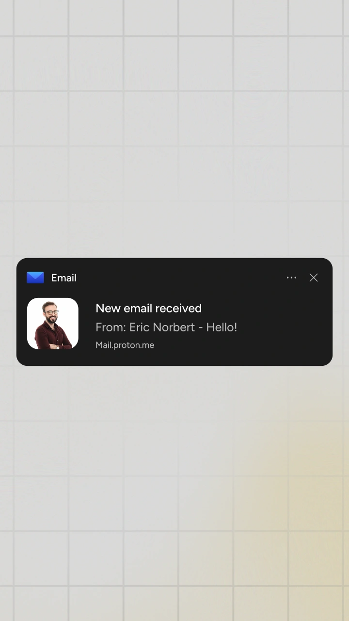 Windows Notification - After Effects template preview image