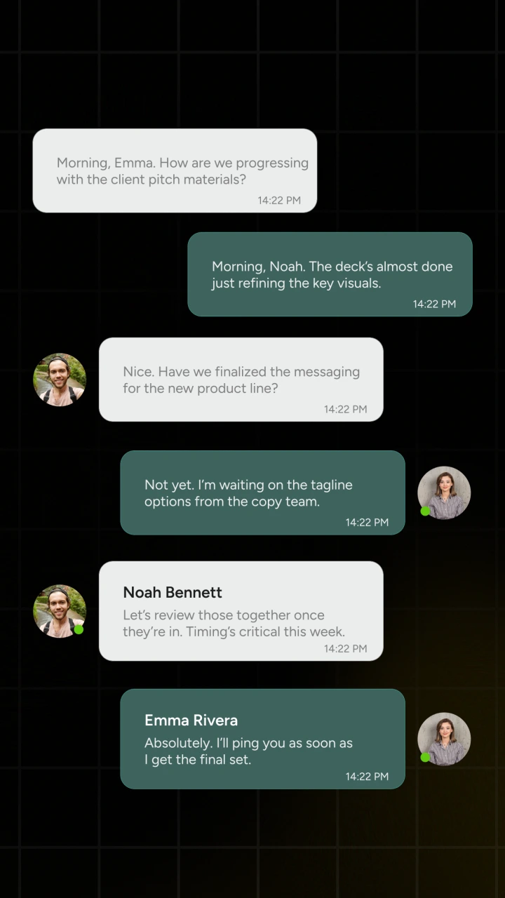 Modular Message Notification 2 - After Effects template preview image