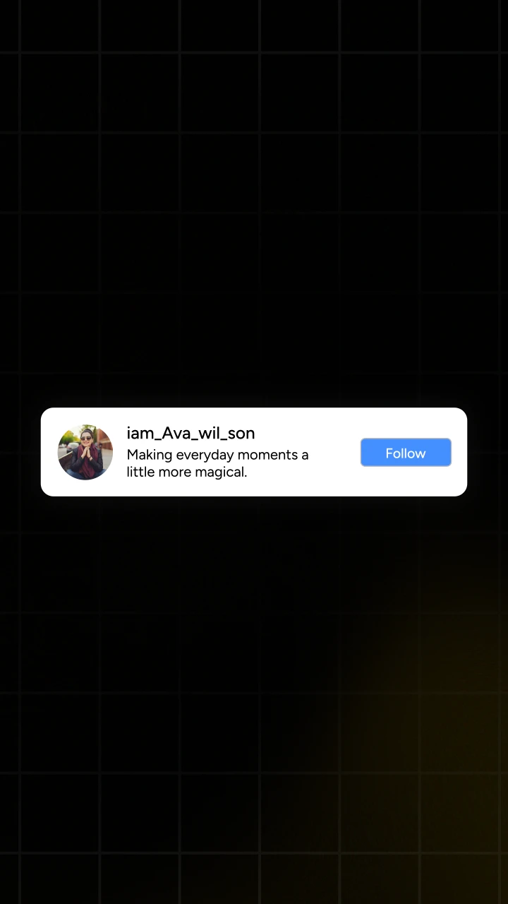 Instagram Follow Reminder with Cursor 2 - After Effects template preview image