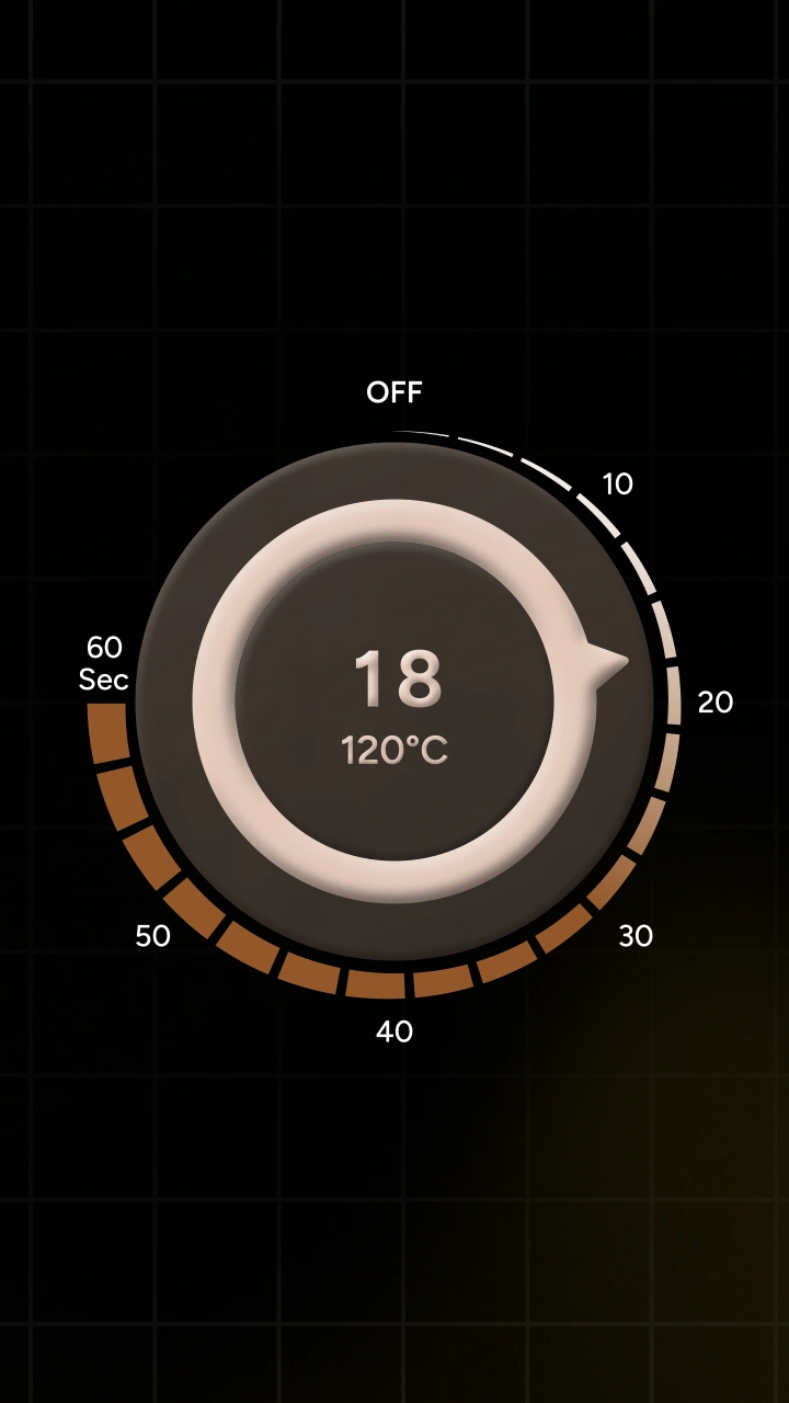 Analog Kitchen Cooking Timer - After Effects template preview image