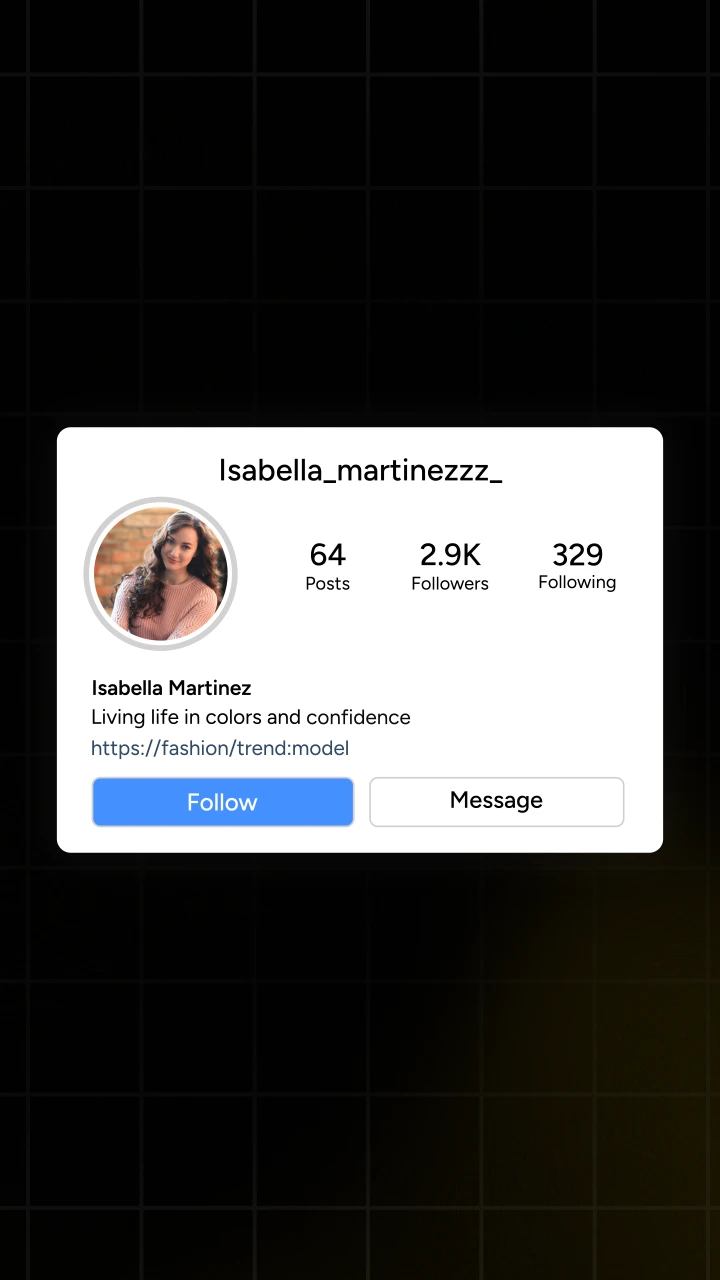 Instagram Profile Follow Reminder 2 - After Effects template preview image