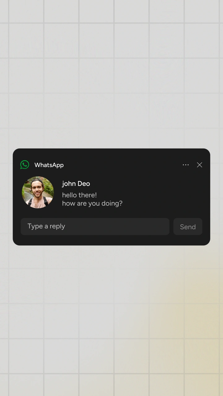 Windows Message Notification - After Effects template preview image