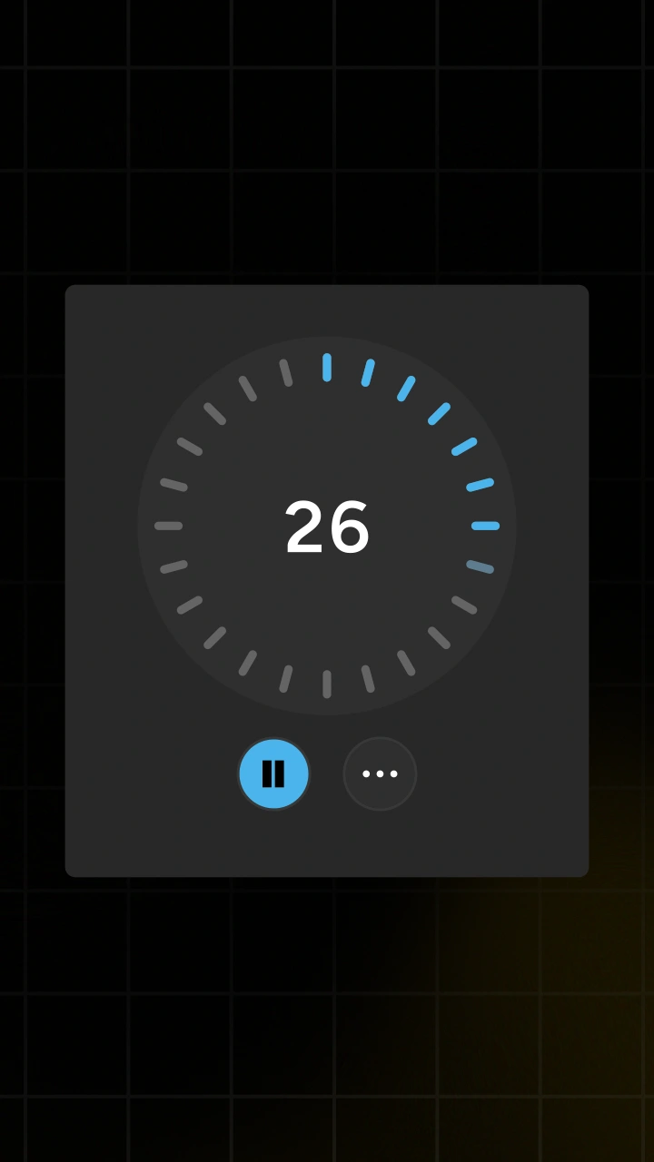 Timer Widget - After Effects template preview image
