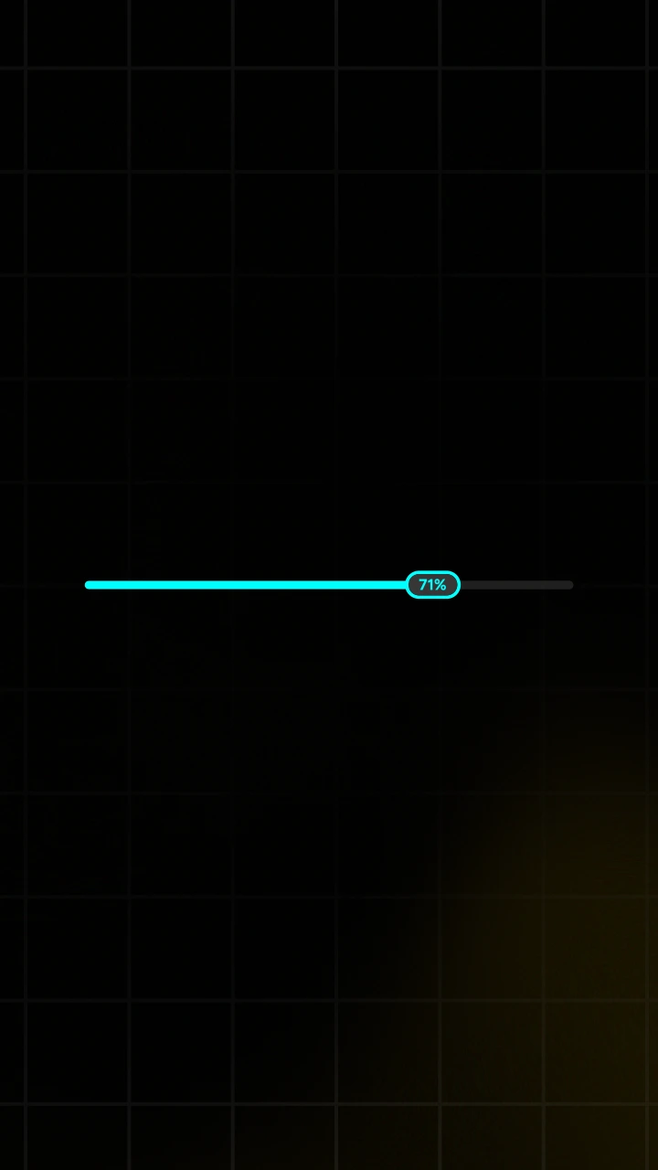 Linear Progress Bar with Tooltip 2 - After Effects template preview image