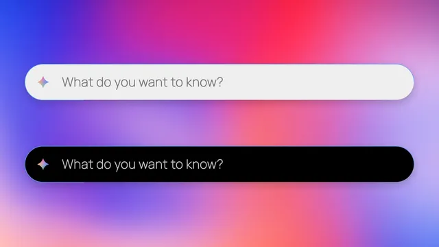 Gemini Sparkle Prompt Bar - Drag and Drop template preview image