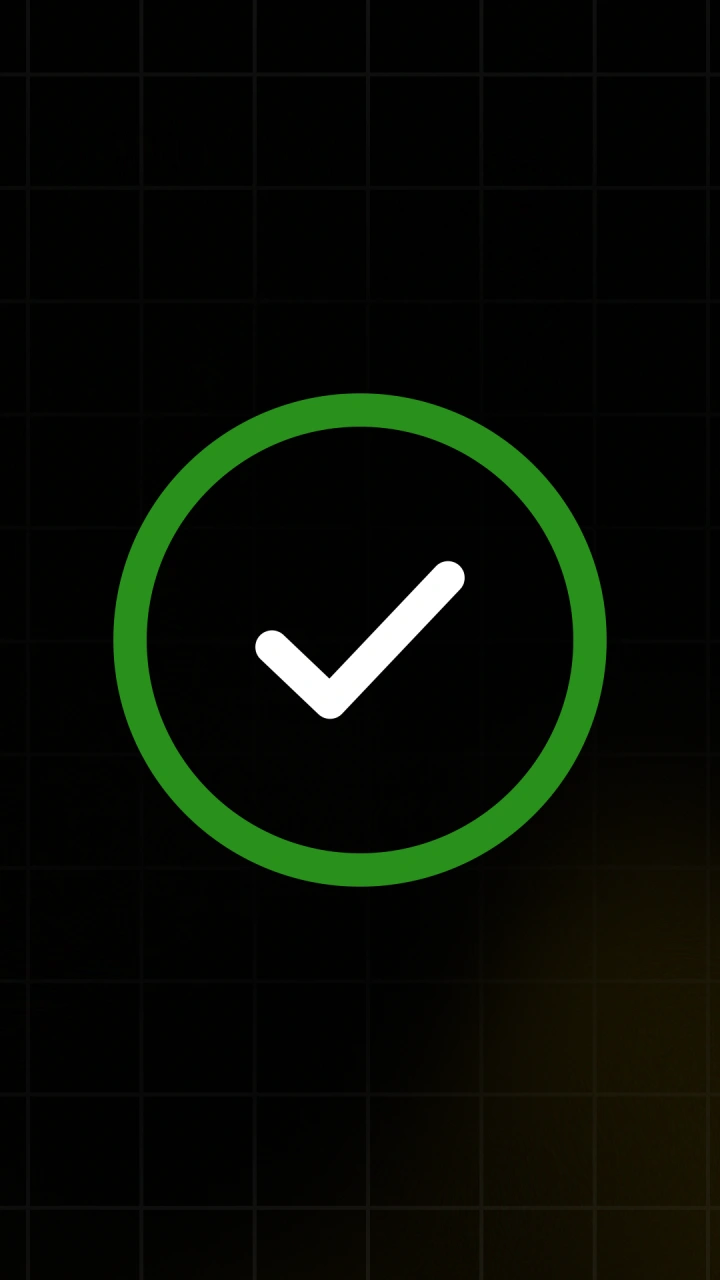 Outlined Check Mark 3 - After Effects template preview image