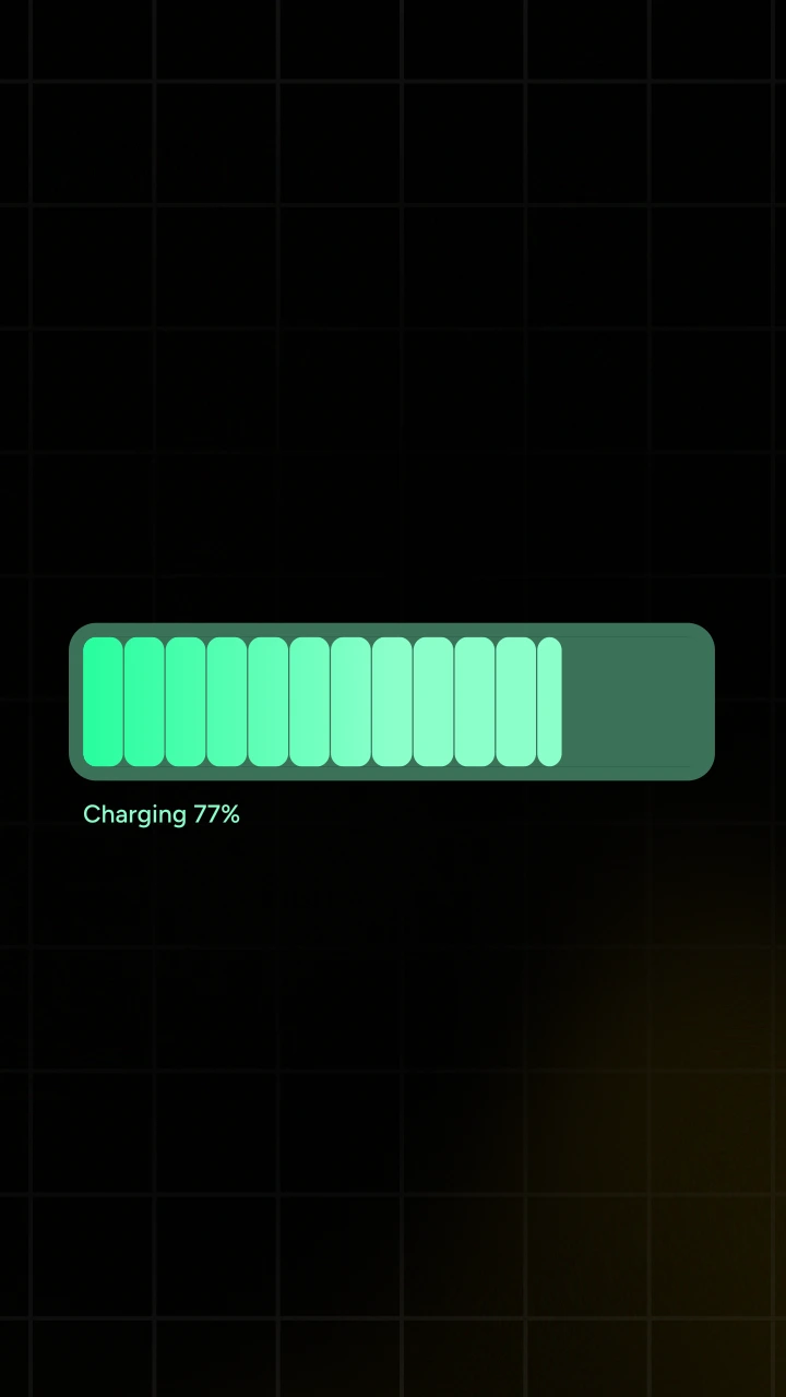Segmented Linear Progress Bar - After Effects template preview image