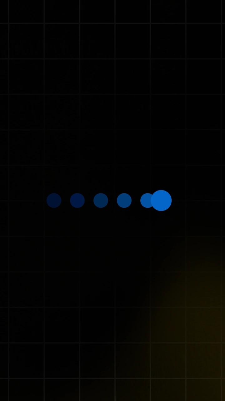 Sequential Dot Merge Loading - After Effects template preview image