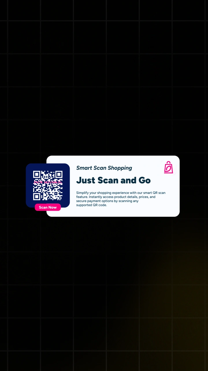 QR Code Info Card - After Effects template preview image