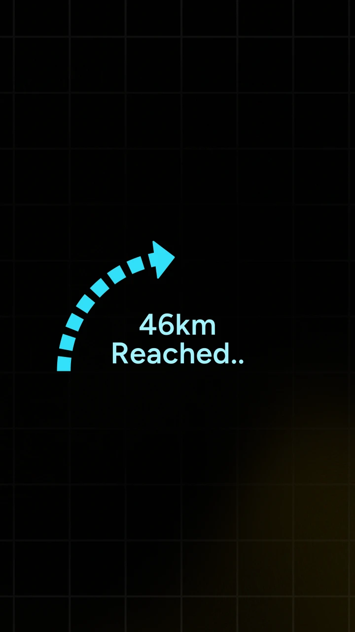 Segmented Semi Circle Progress Bar with Arrow - After Effects template preview image