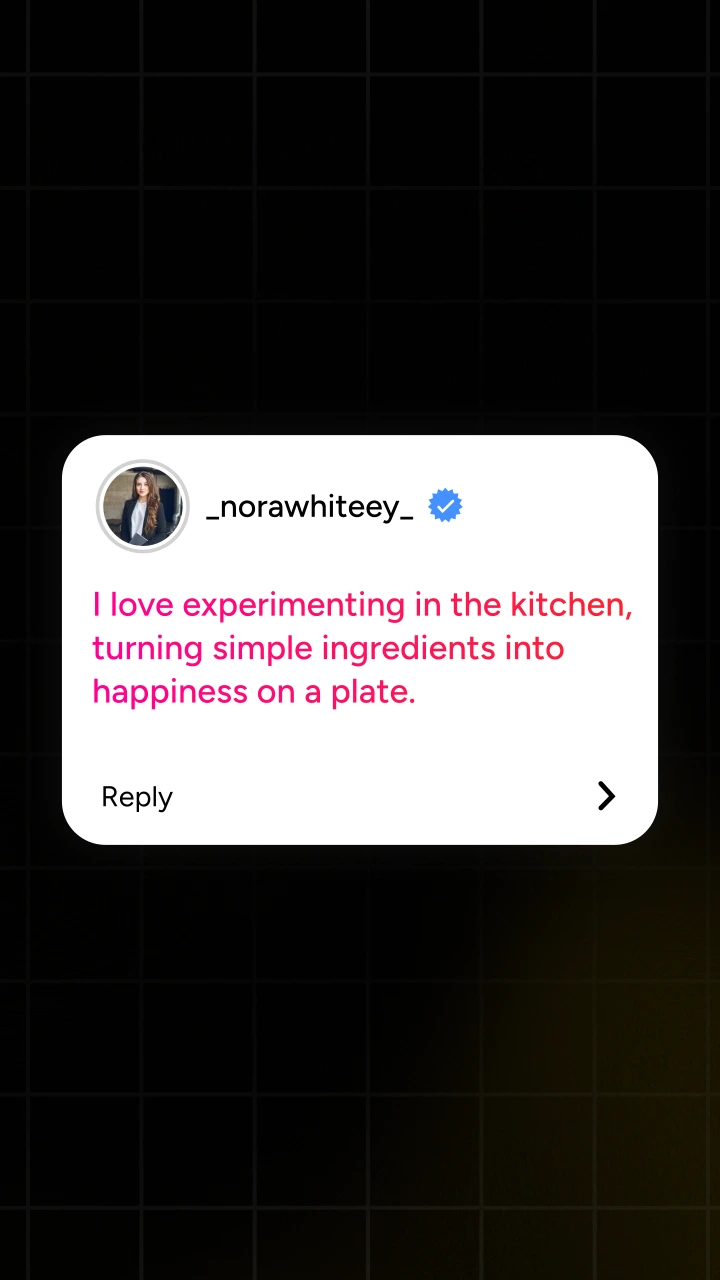 Instagram Question Response - After Effects template preview image