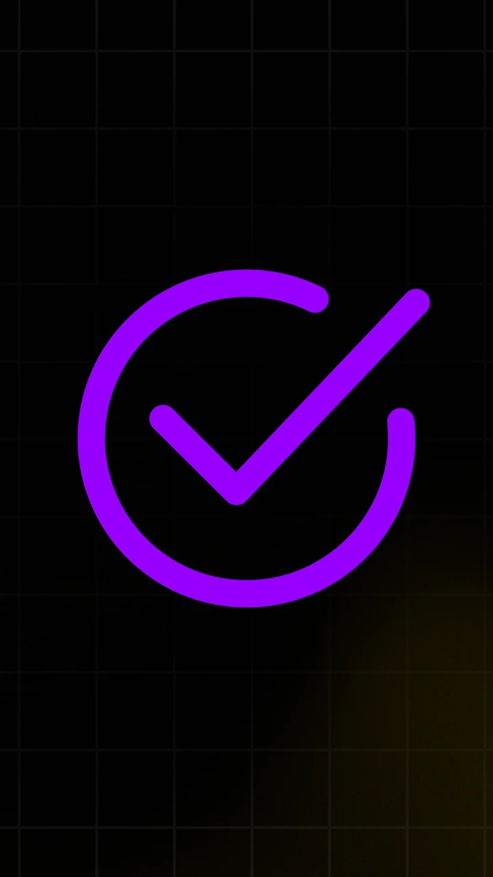 Outlined Check Mark 2 - After Effects template preview image